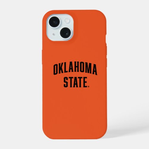 Oklahoma State  Wordmark iPhone 15 Case