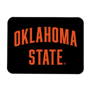 Oklahoma State   Wordmark Magnet