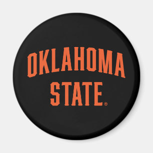 Oklahoma State Wordmark Magnet