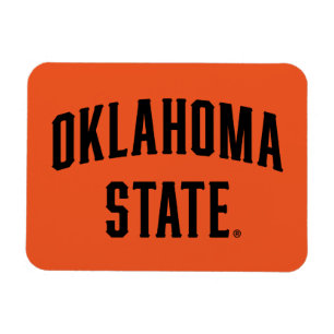 Oklahoma State   Wordmark Magnet
