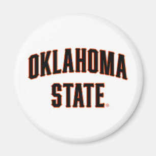 Oklahoma State Wordmark Magnet