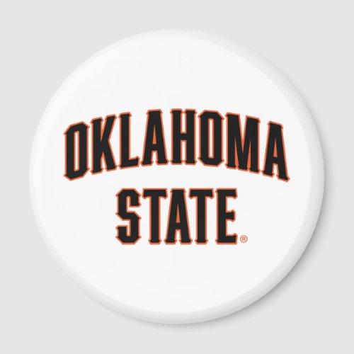 Oklahoma State  Wordmark Magnet