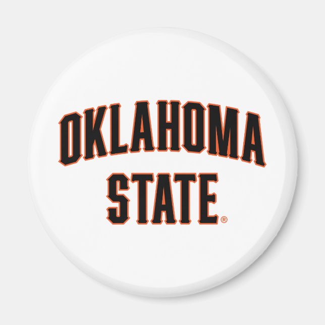 Oklahoma State | Wordmark Magnet (Front)