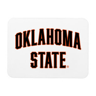 Oklahoma State Wordmark Magnet