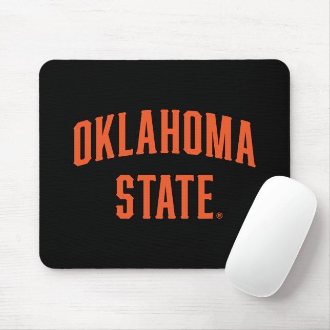 Oklahoma State | Wordmark Mouse Pad (With Mouse)