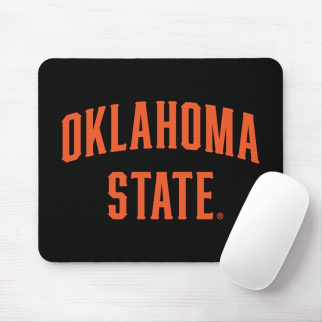 Oklahoma State | Wordmark Mouse Pad (With Mouse)