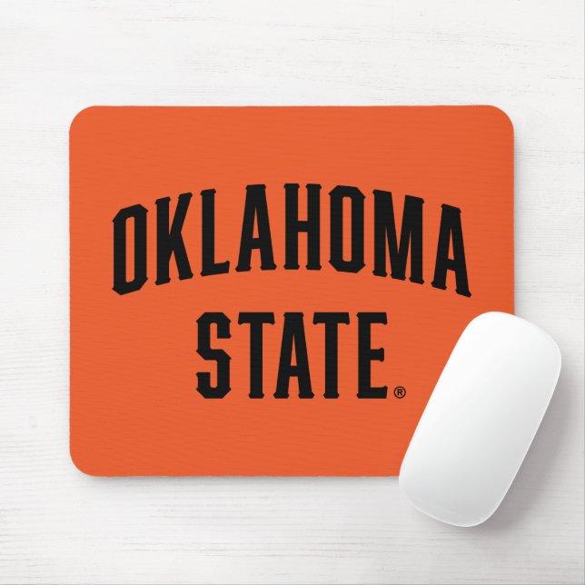 Oklahoma State | Wordmark Mouse Pad (With Mouse)