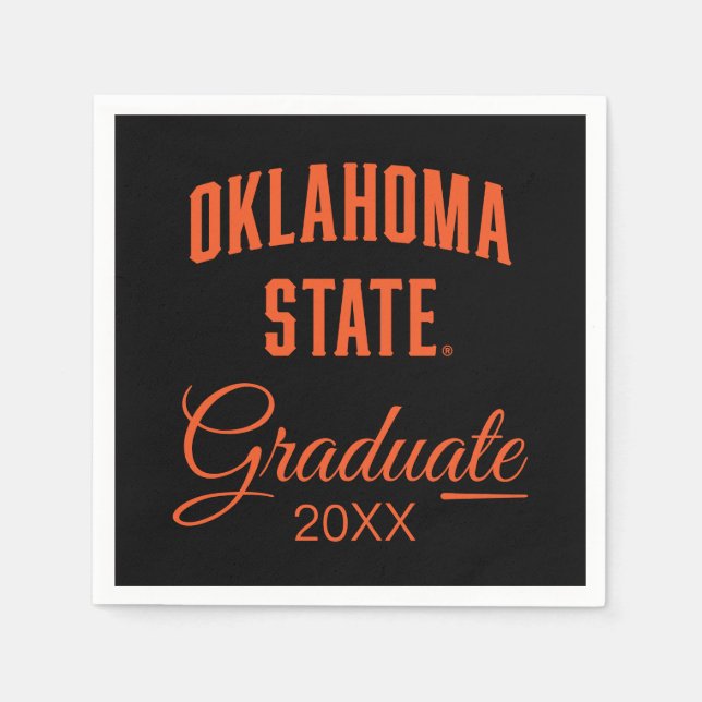 Oklahoma State | Wordmark Napkins (Front)