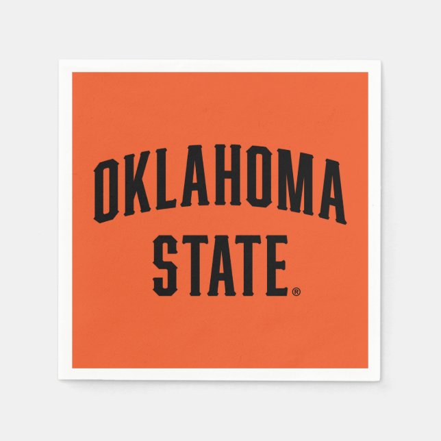 Oklahoma State | Wordmark Napkins (Front)
