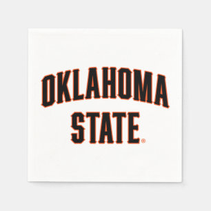 Oklahoma State   Wordmark Napkins