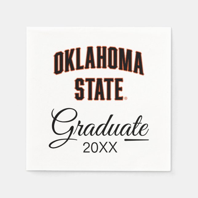 Oklahoma State | Wordmark Napkins (Front)