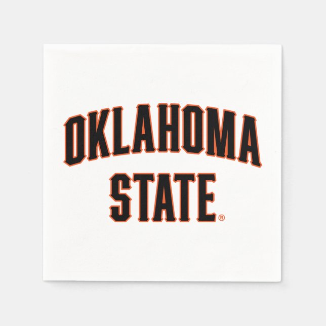 Oklahoma State | Wordmark Napkins (Front)
