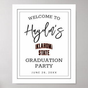 Oklahoma State Wordmark Poster