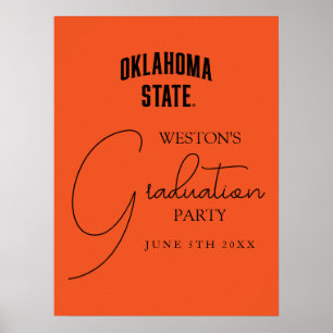 Oklahoma State Wordmark Poster