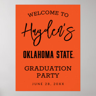 Oklahoma State Wordmark Poster