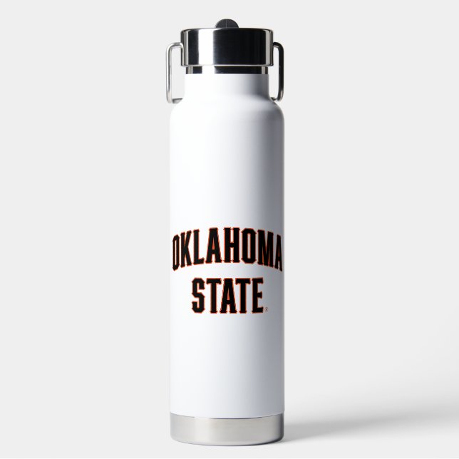 Oklahoma State | Wordmark Water Bottle (Front)