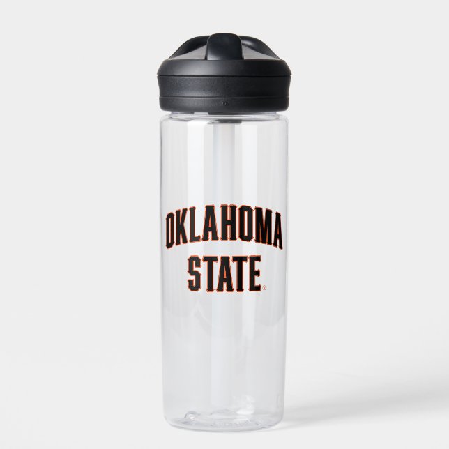 Oklahoma State | Wordmark Water Bottle (Front)