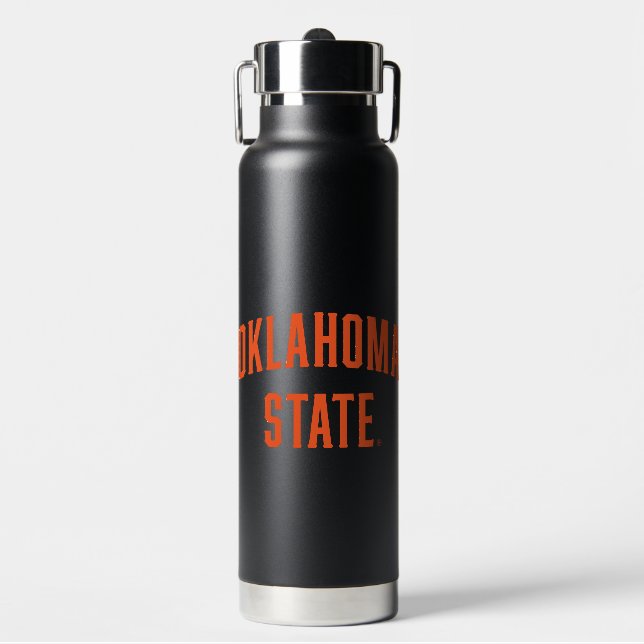 Oklahoma State | Wordmark Water Bottle (Front)
