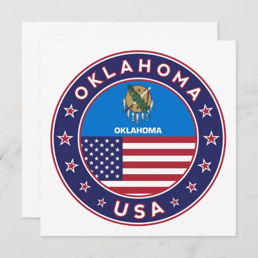 Oklahoma sticker, phone case (Front/Back)