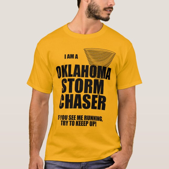 Oklahoma Tornado Storm Chaser T-shirt (Front)