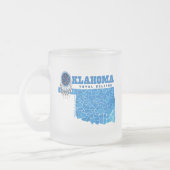 Oklahoma Total Eclipse Frosted Mug (Left)