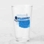 Oklahoma Total Eclipse Glass (Front)