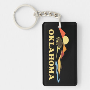 Oklahoma United States of America Keychain
