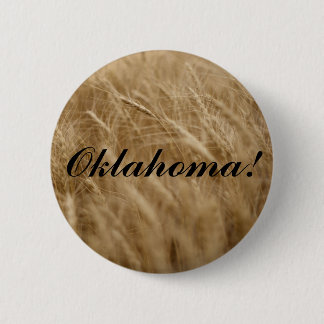 Oklahoma! Wavin' Wheat Button