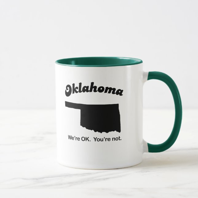 Oklahoma - We're OK Mug (Right)