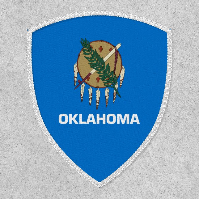 Oklahoman Flag, Flag of Oklahoma Patch (Front)