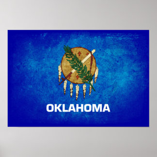Oklahoman Flag; Poster
