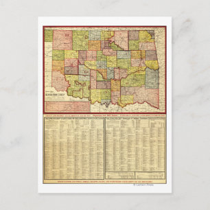 OklahomaPanoramic MapOklahoma Postcard