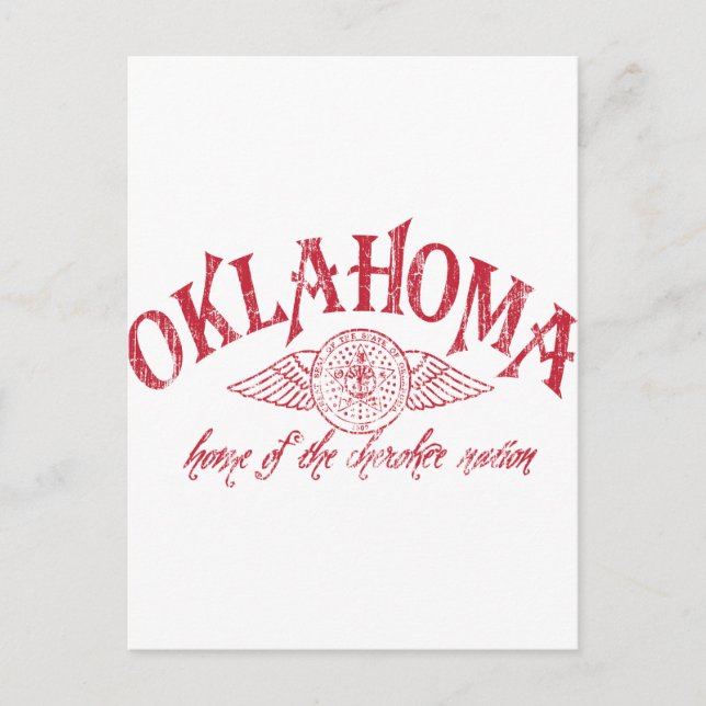 Oklahome Postcard (Front)