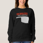 Okmulgee USA State America Travel Oklahoman Sweatshirt