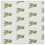 Okra cartoon illustration fabric