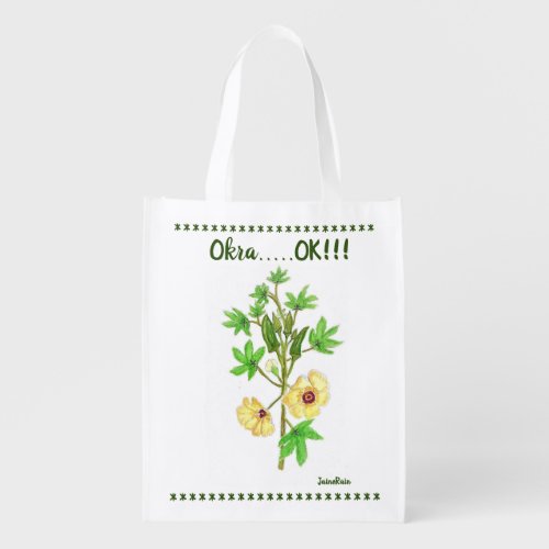 OkraOK Reusable Tote Bag