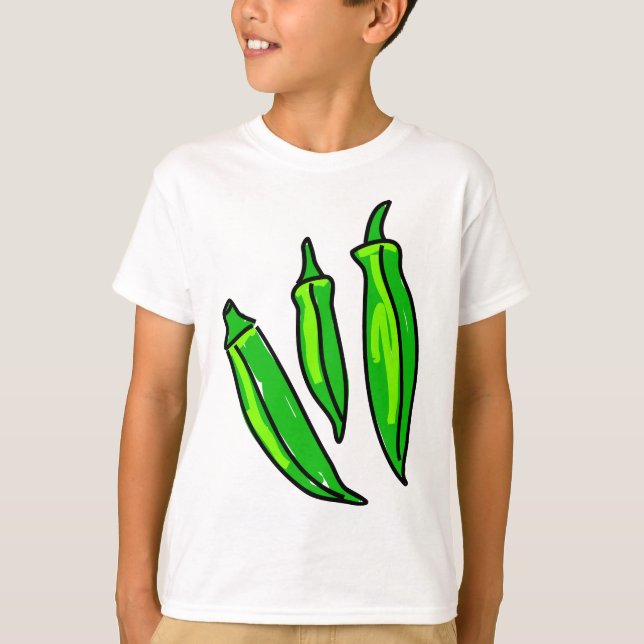 Okra T-Shirt (Front)