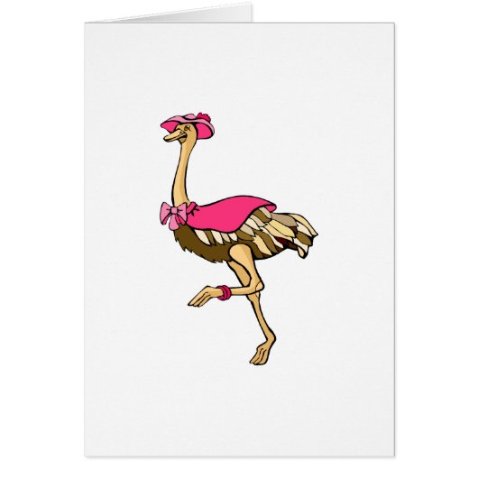 Oksana Ostrich Cards (Front)