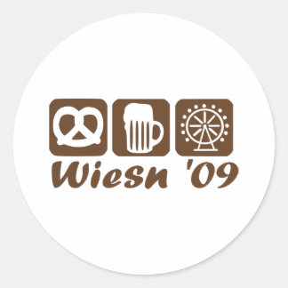 Oktoberfest 2009 - Munich Classic Round Sticker
