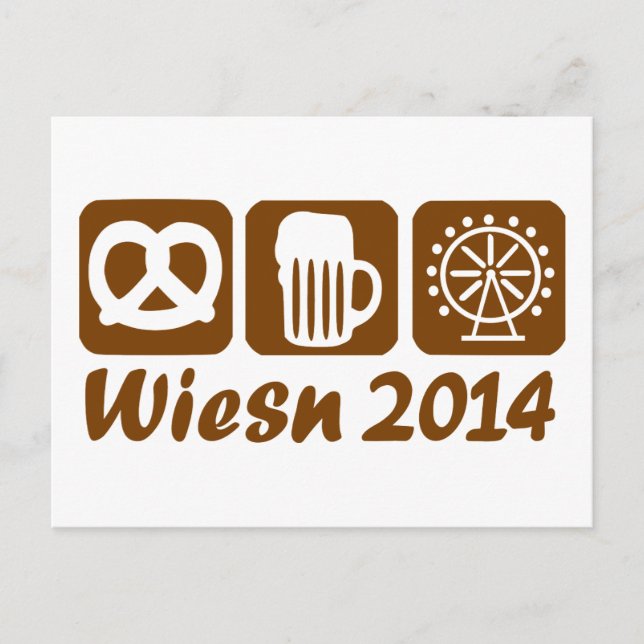 Oktoberfest 2014 postcard (Front)