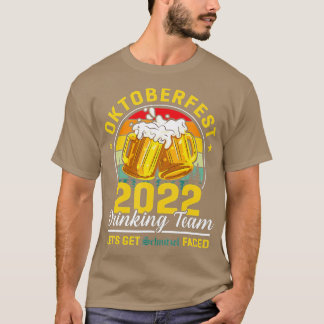 Oktoberfest 2022 Drinking Team Let's Get Schnitzel T-Shirt