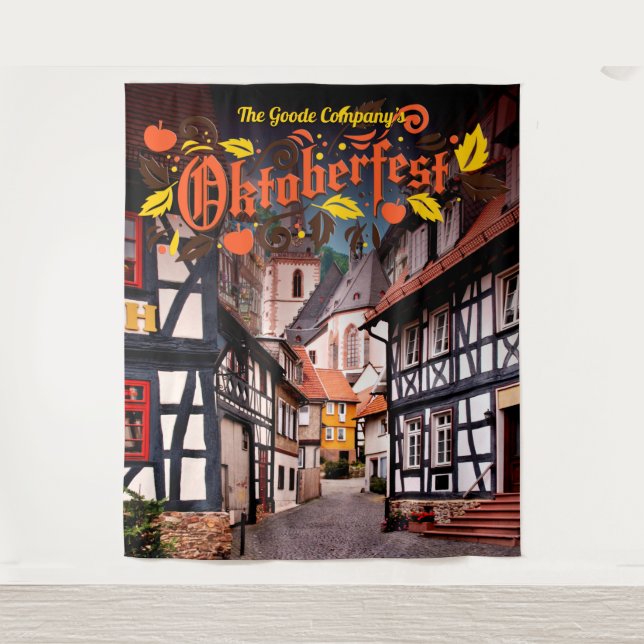 Oktoberfest Autumn Festival | Event Backdrop (Front)