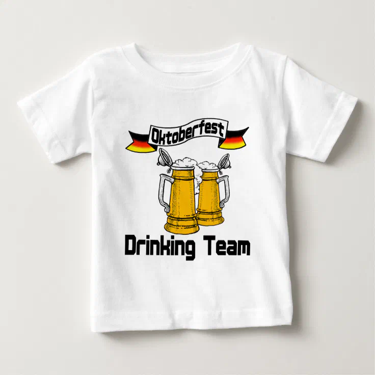 bezoek Vooruitgaan Trechter webspin Oktoberfest Baby T-Shirt | Zazzle