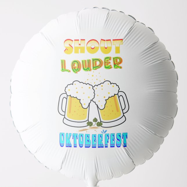 Oktoberfest Balloon (Front)