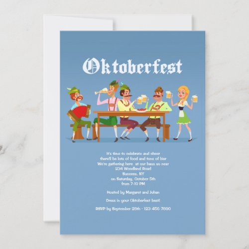 Oktoberfest Bash Invitation