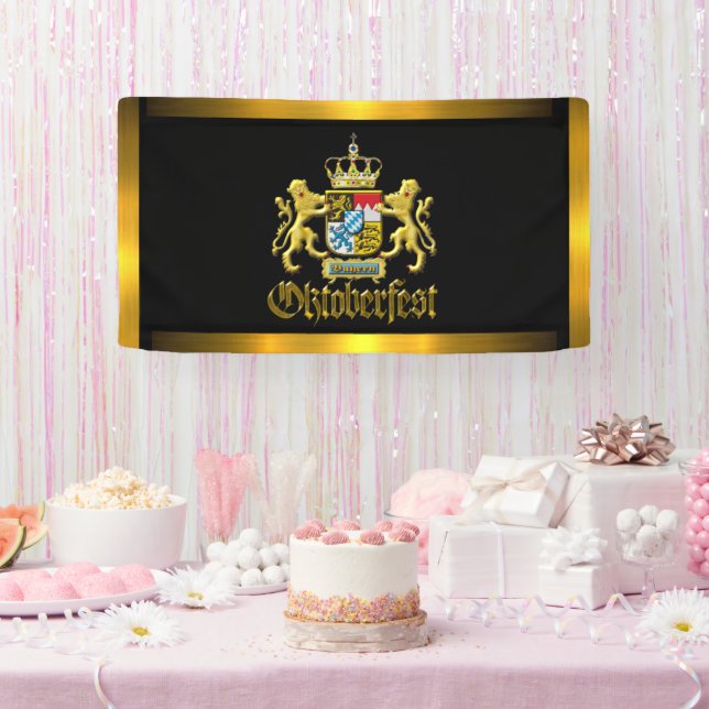 Oktoberfest Bavaria Crest Banner (Party)