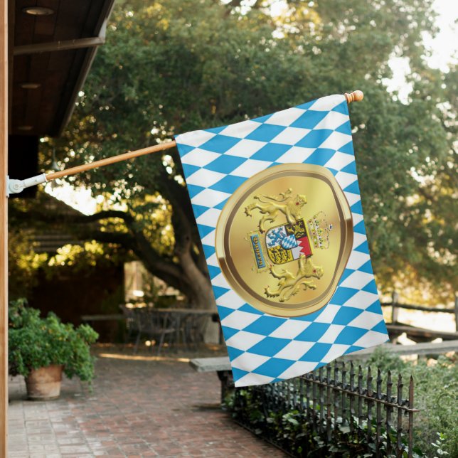 Oktoberfest Bavaria Flag (In SItu)