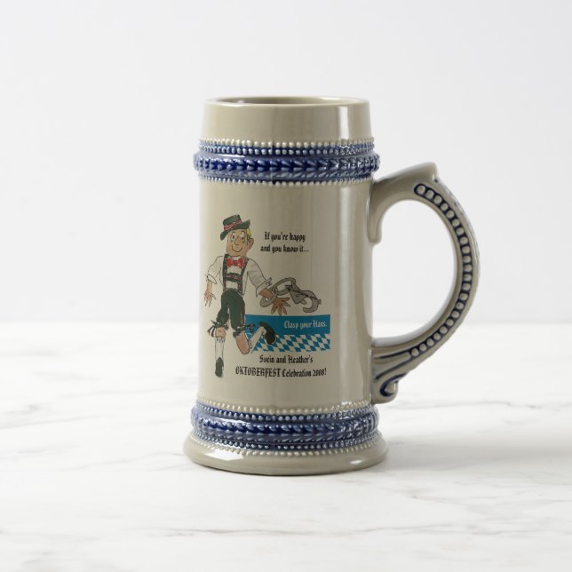 Oktoberfest Bavaria Germany Beer Stein (Right)