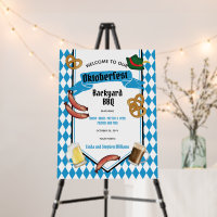 Oktoberfest Bavarian Beer Backyard BBQ Party  Foam