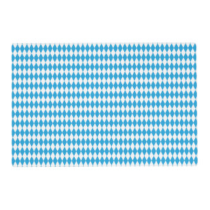 Oktoberfest Bavarian Blue and White Medium Pattern Placemat